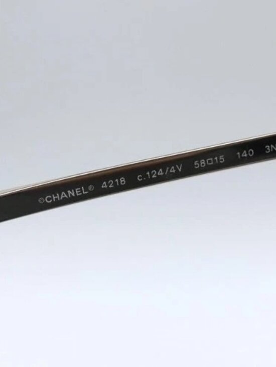 CHANEL Sunglasses metal Purple CC Auth SW1993V main image 5